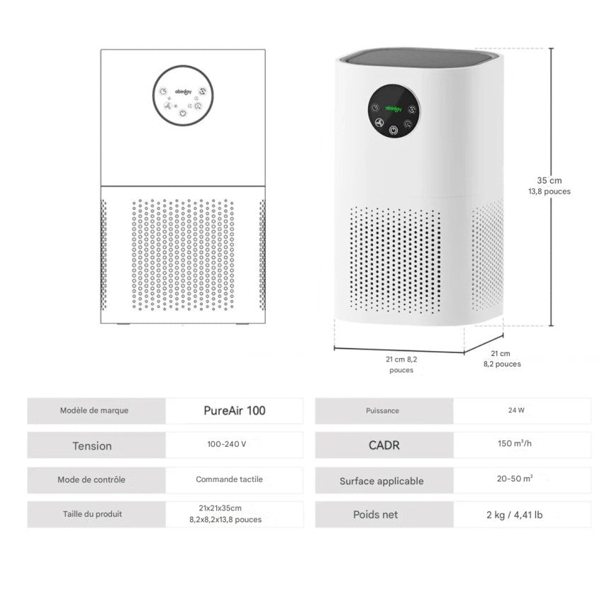 Purificateur d’air avec humidificateur