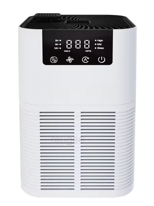 Purificateur d’air et déshumidificateur compact 2-en-1 Silencieux – Idéal Chambre & Bureau