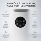 Purificateur d’air avec humidificateur intégré 2-en-1