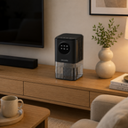 Déshumidificateur d’Air Portable – 1,7L, Silencieux & Veilleuse LED