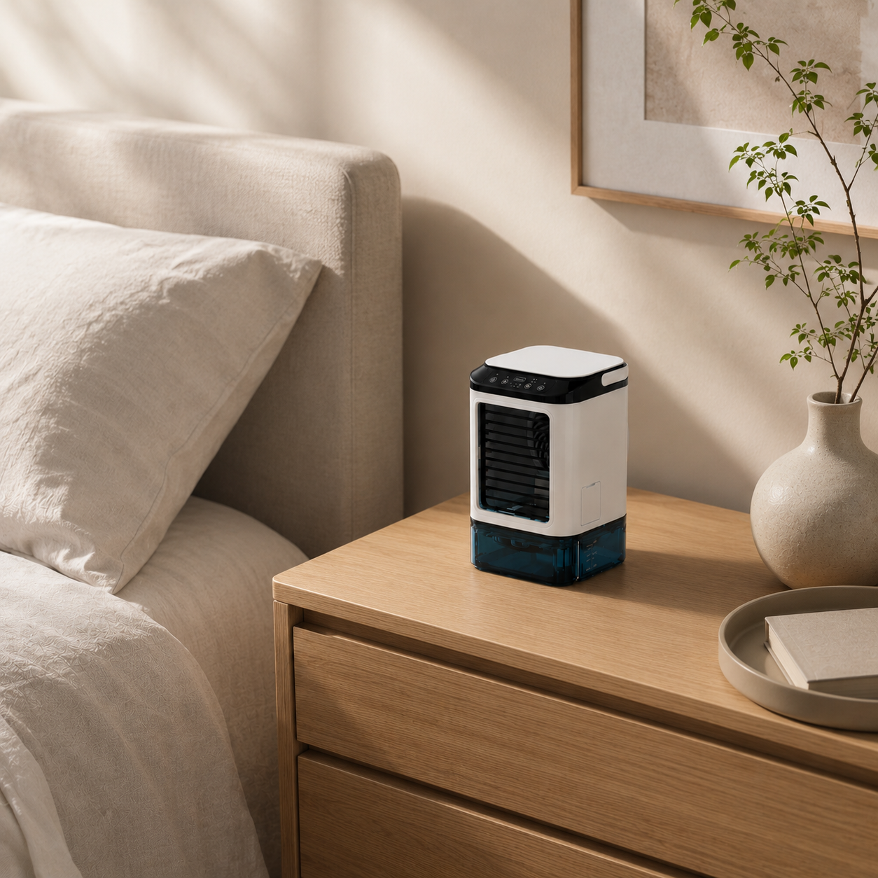 Ventilateur rechargeable USB-C - batterie 2000 mAh autonomie 12h