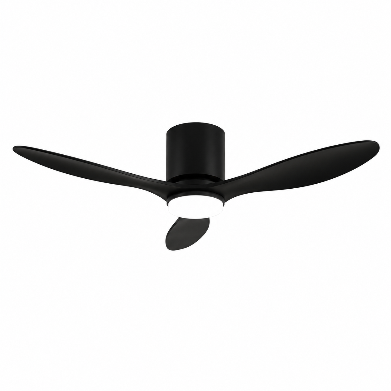 Ventilateur de plafond Noir avec lumière, moteur DC silencieux et économe en énergie, 3 couleurs modifiables, 6 vitesses réglables, pour chambre et salon (Copie)