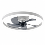 Ventilateur de Plafond LED Silencieux avec Télécommande – Luminaire LED Intégré Design Moderne