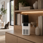 Purificateur d’air avec diffuseur d'air d'aromathérapie Silencieux – Idéal Chambre & Bureau