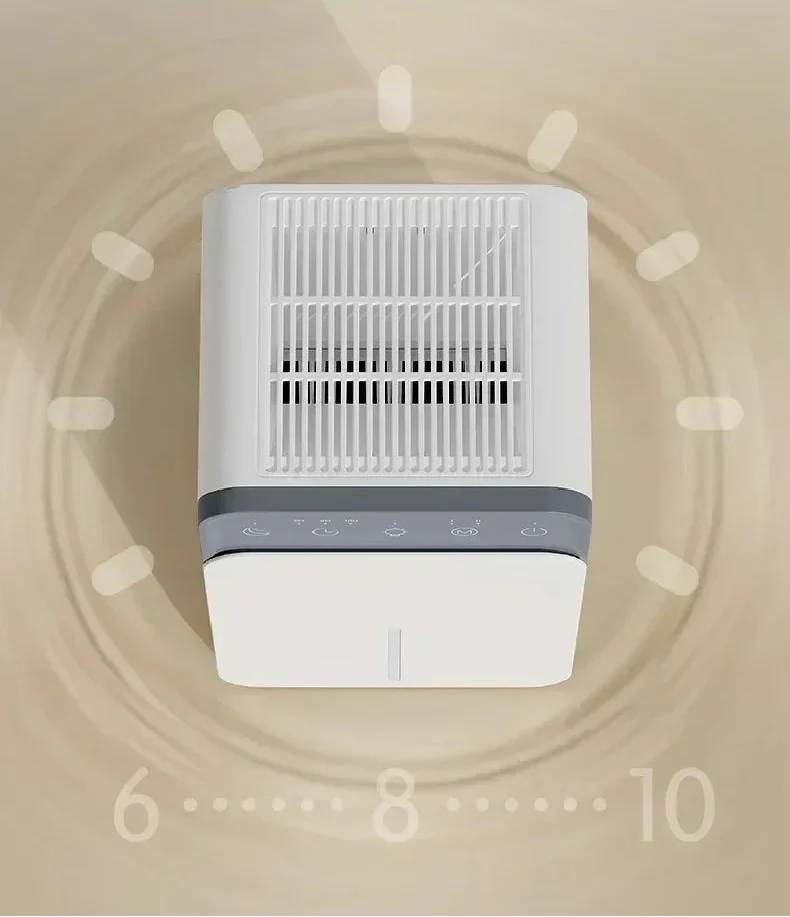Déshumidificateur d’Air Intelligent – 1,5L, Silencieux & Anti-Moisissures