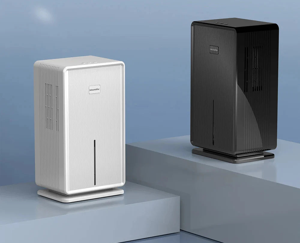 Déshumidificateur d’Air Électrique – Réservoir 3L, Mode Nuit Silencieux