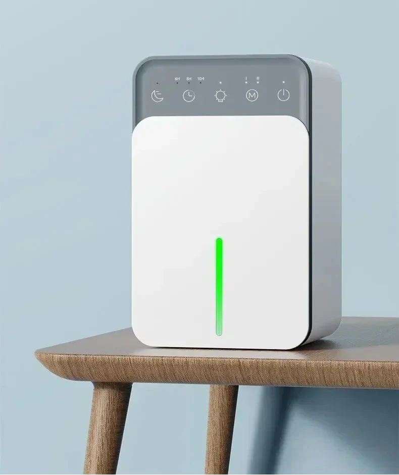 Déshumidificateur d’Air Intelligent – 1,5L, Silencieux & Anti-Moisissures